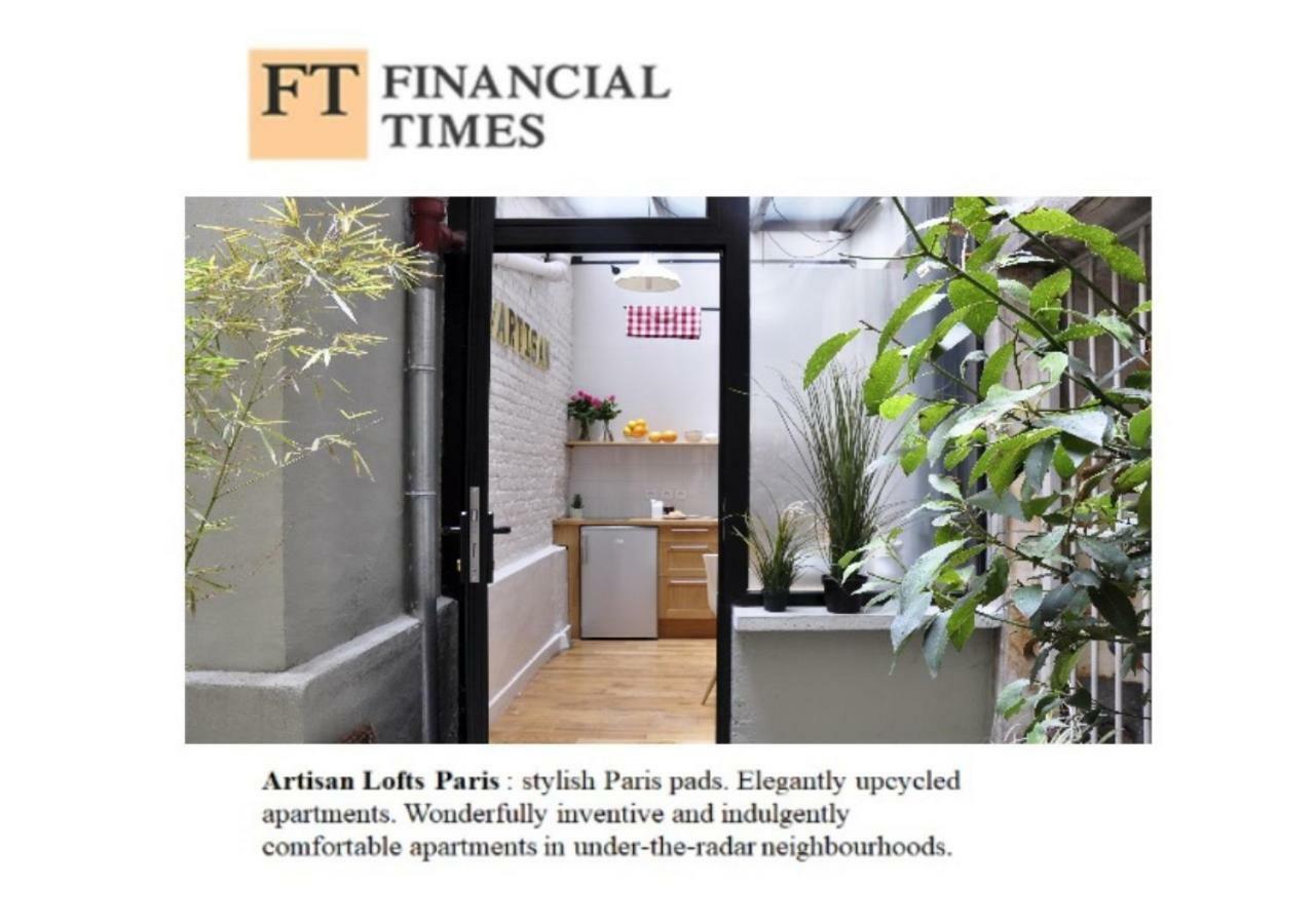 Artisan Lofts Near Marais Leilighet Paris Eksteriør bilde