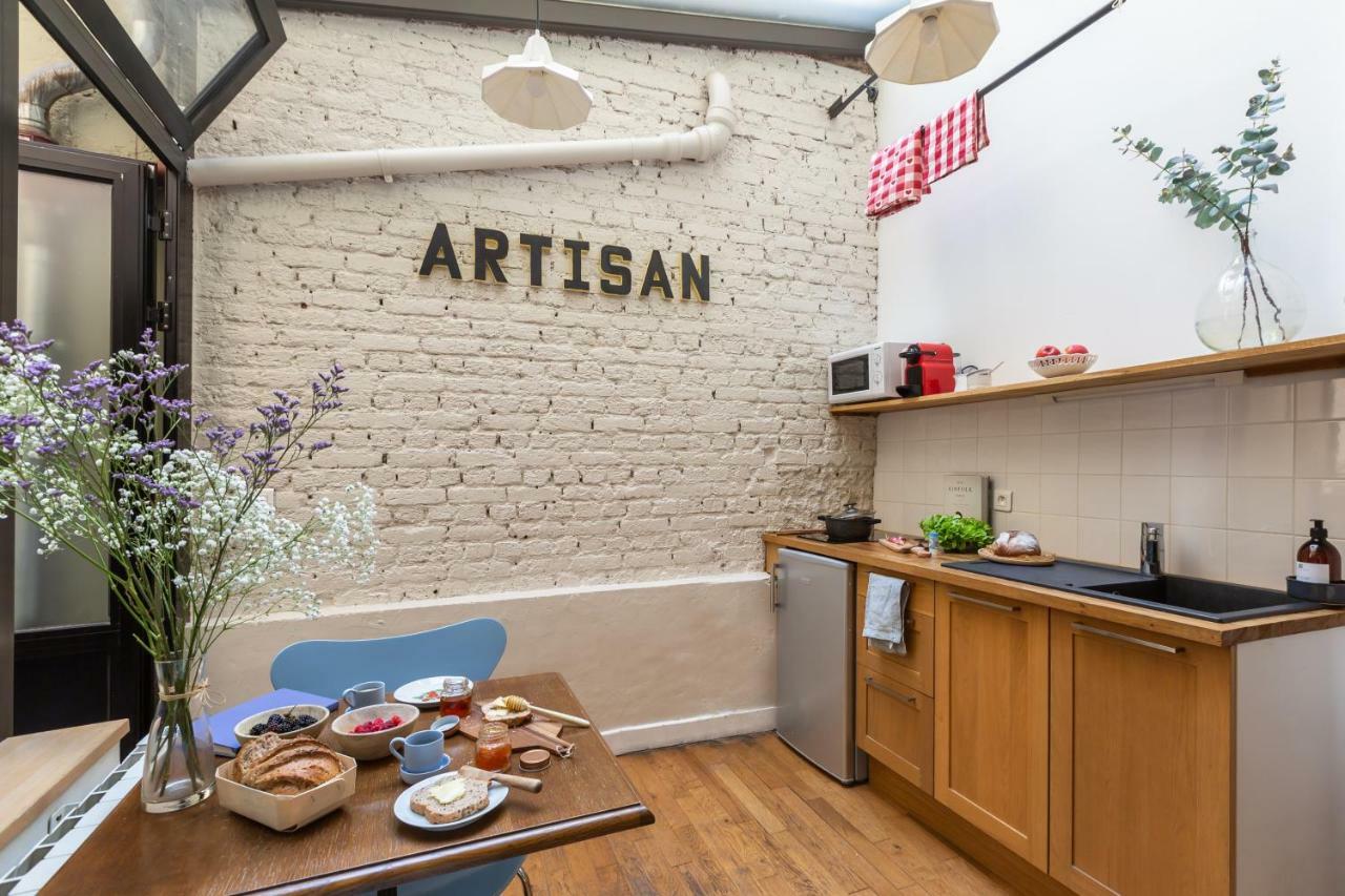 Artisan Lofts Near Marais Leilighet Paris Eksteriør bilde