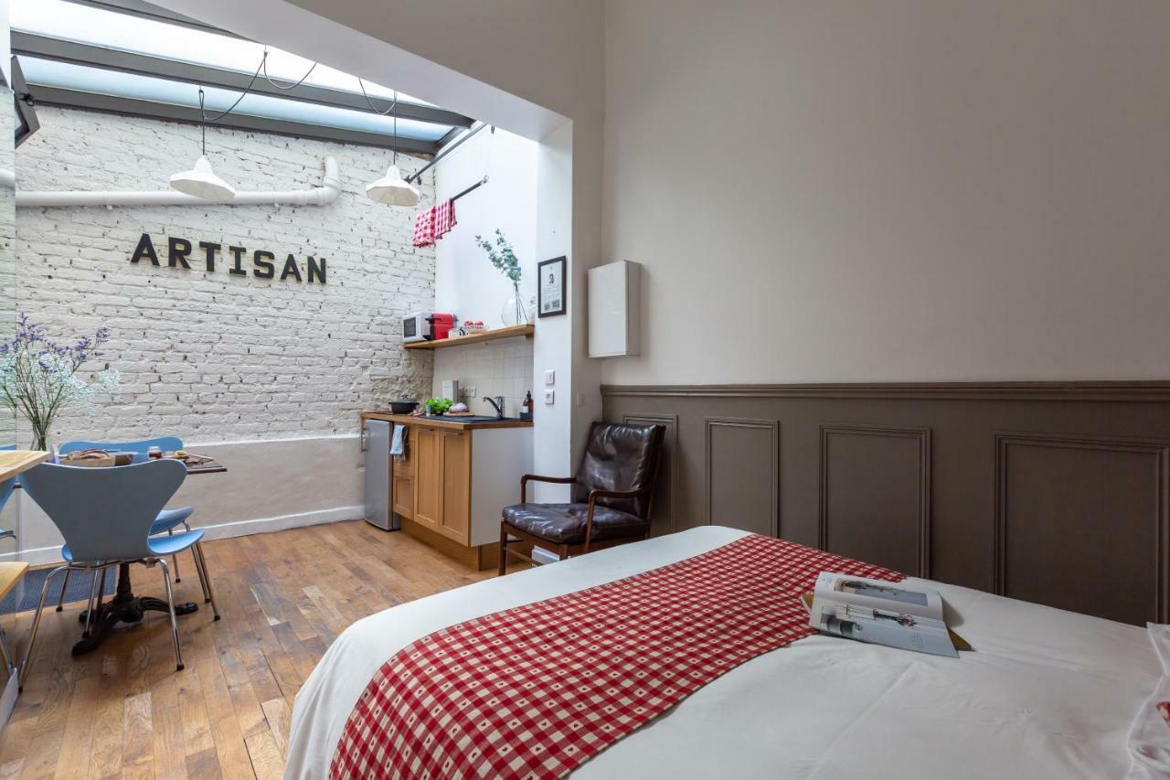 Artisan Lofts Near Marais Leilighet Paris Eksteriør bilde